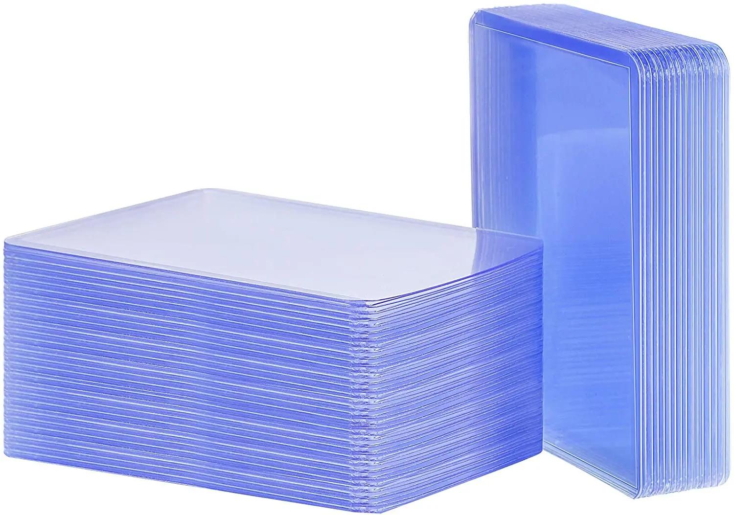 Z30 100 Clear Protective Sleeves īƮ Ȧ Toploaders for Collectible Trading   ī 35PT Rigid Plastic